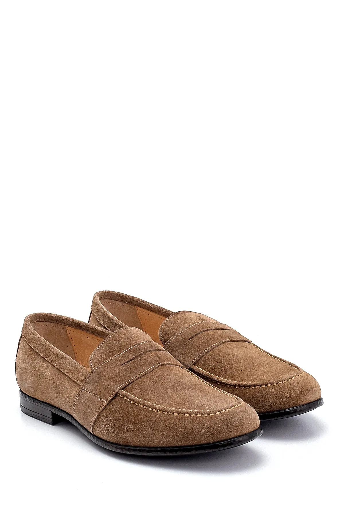 Erkek Deri Süet Klasik Loafer