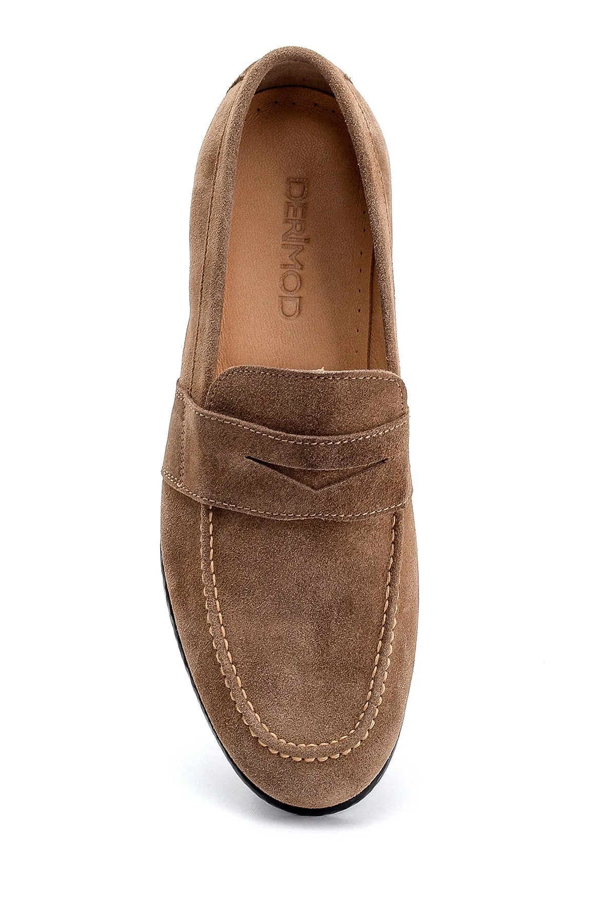 Erkek Deri Süet Klasik Loafer