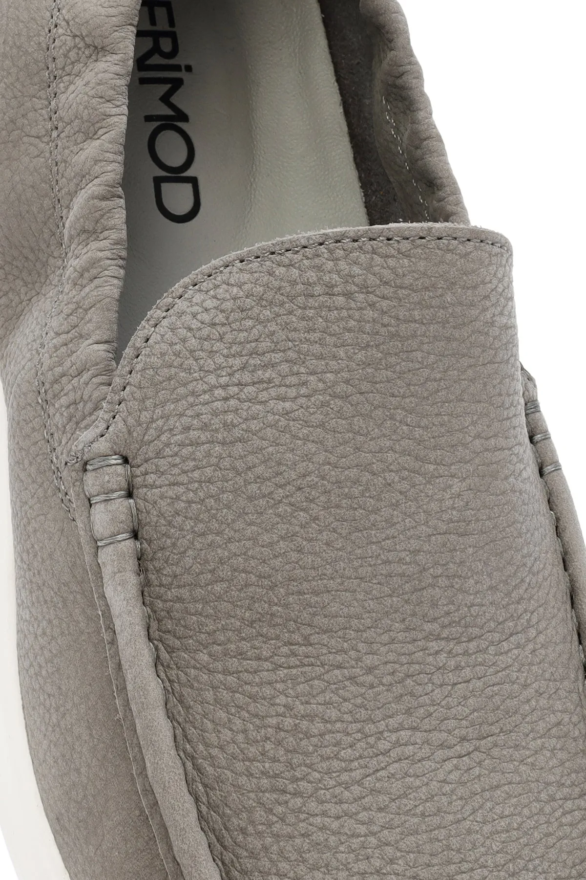 Erkek Gri Casual Loafer