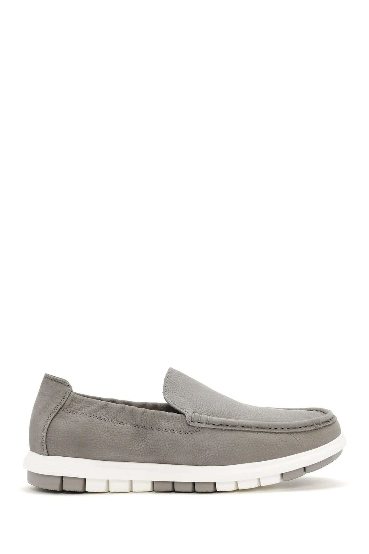 Erkek Gri Casual Loafer