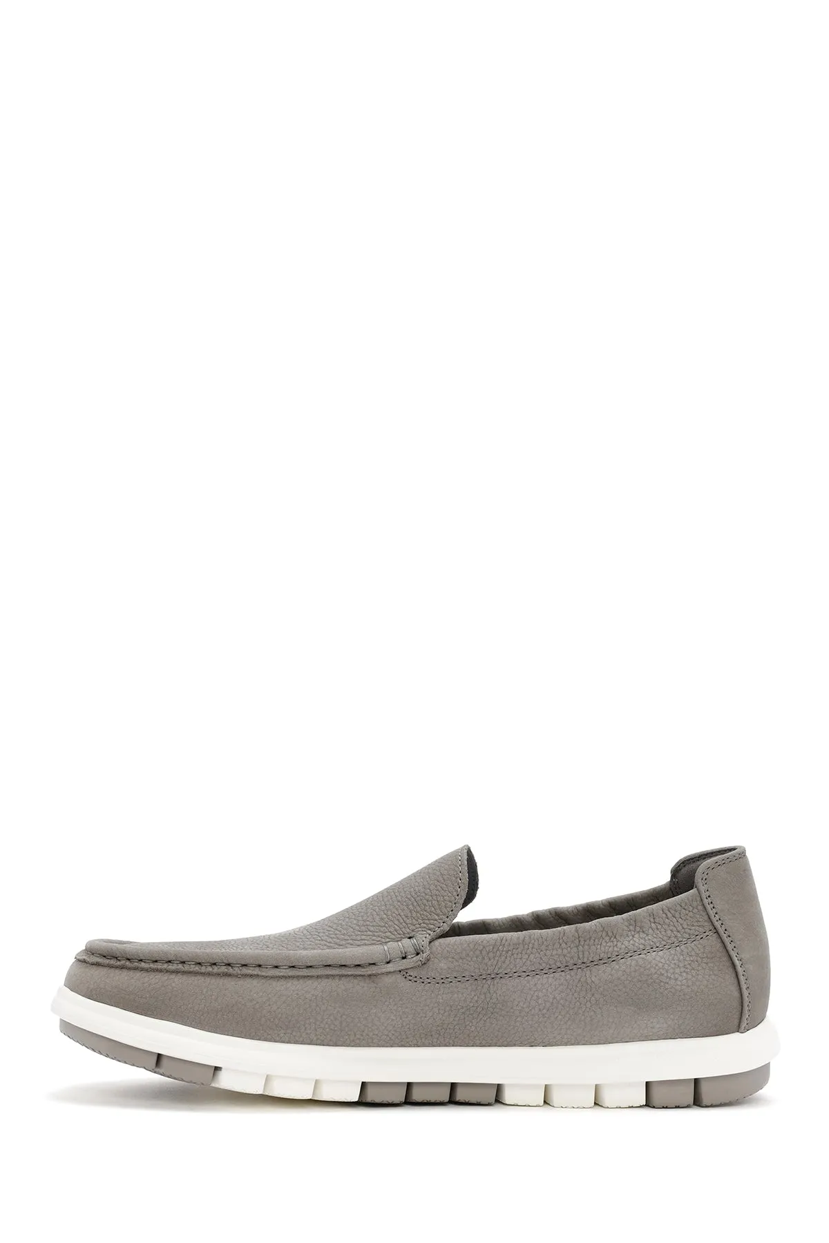 Erkek Gri Casual Loafer