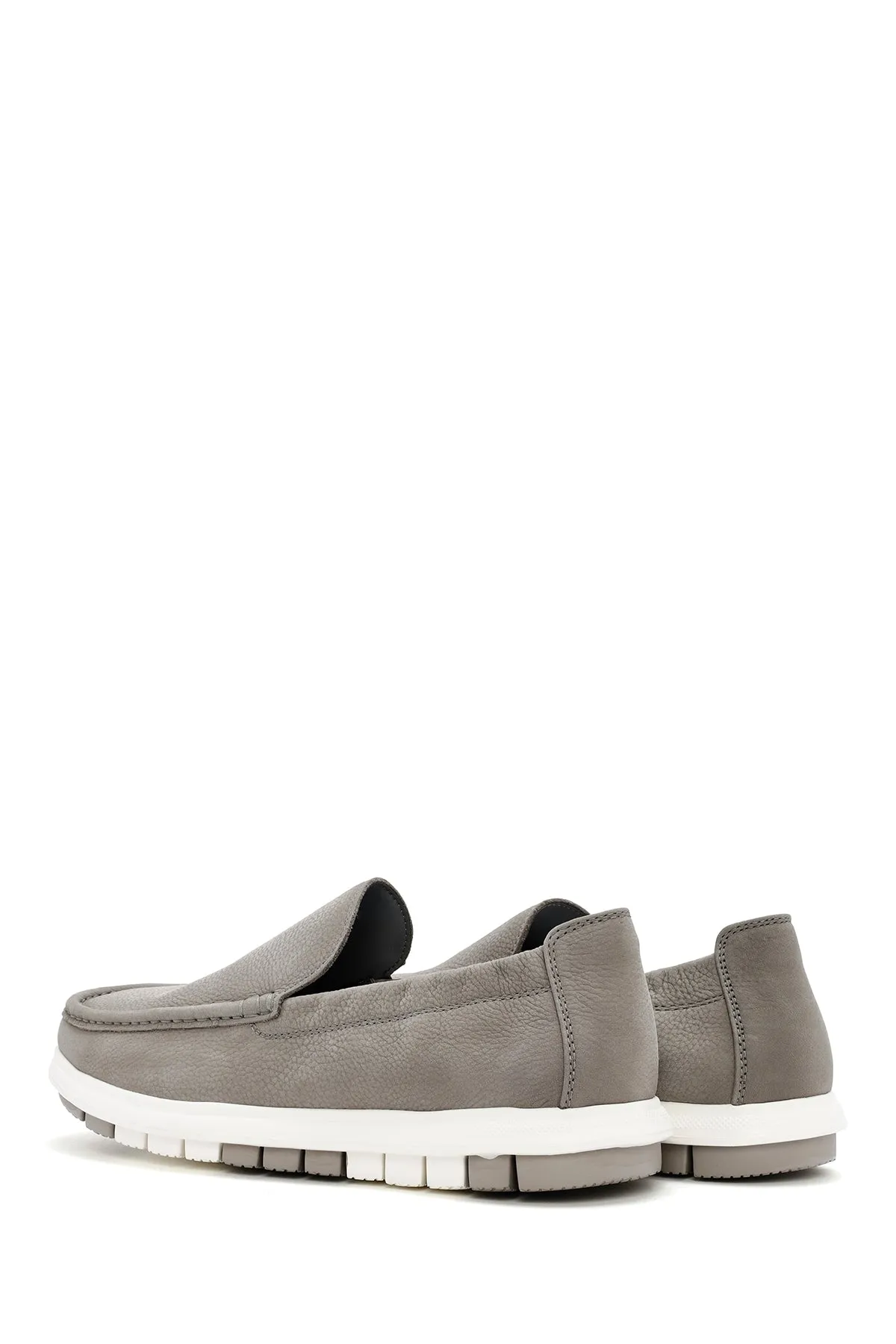 Erkek Gri Casual Loafer