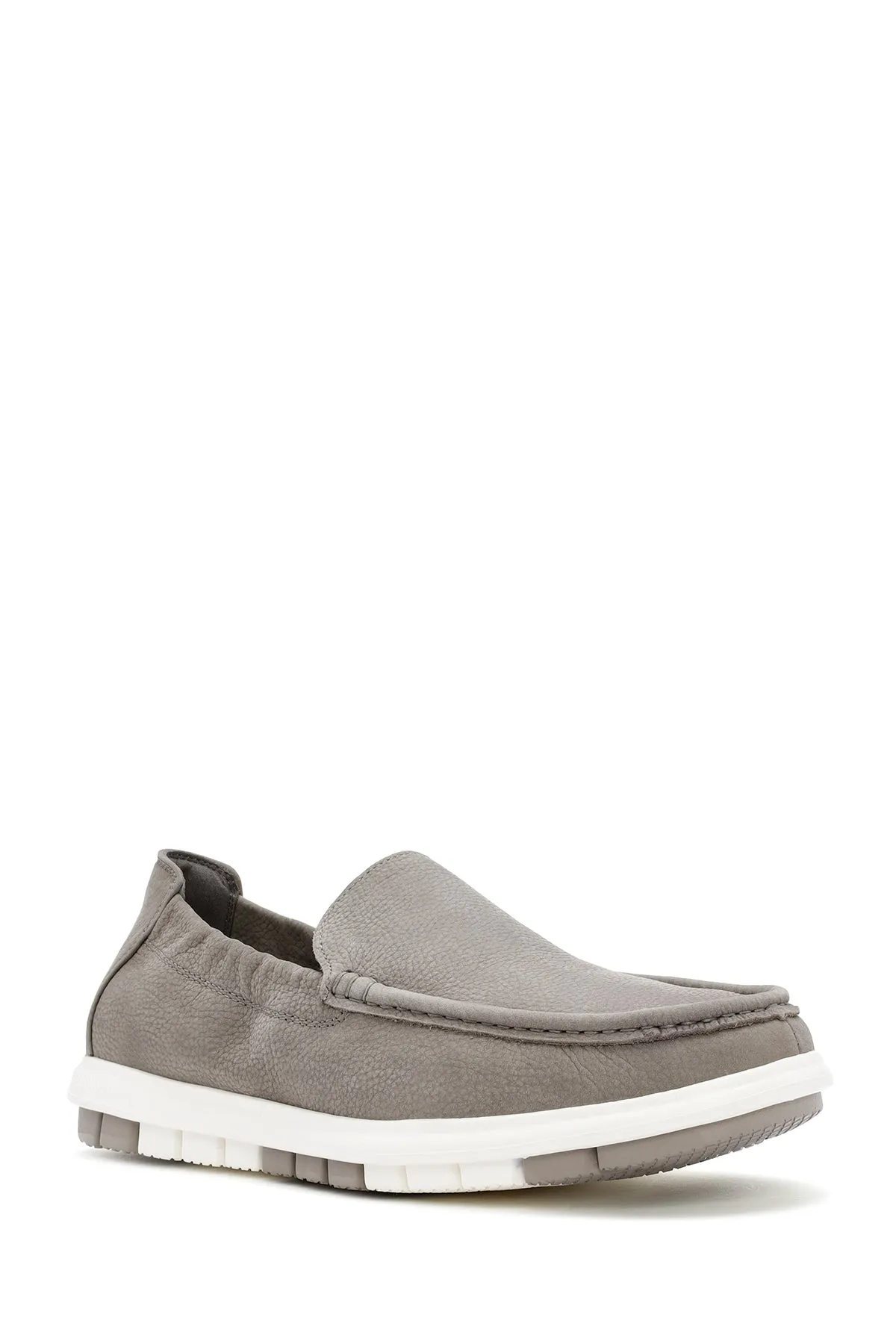 Erkek Gri Casual Loafer