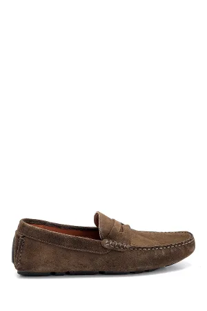 Erkek Süet Deri Loafer