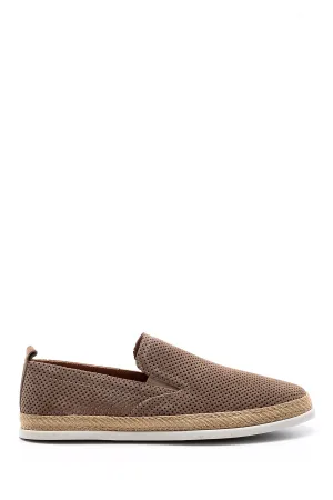 Erkek Süet Deri Loafer
