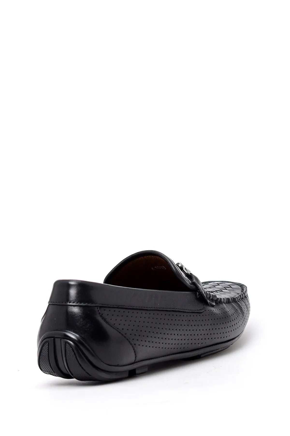 Erkek Tokalı Deri Loafer