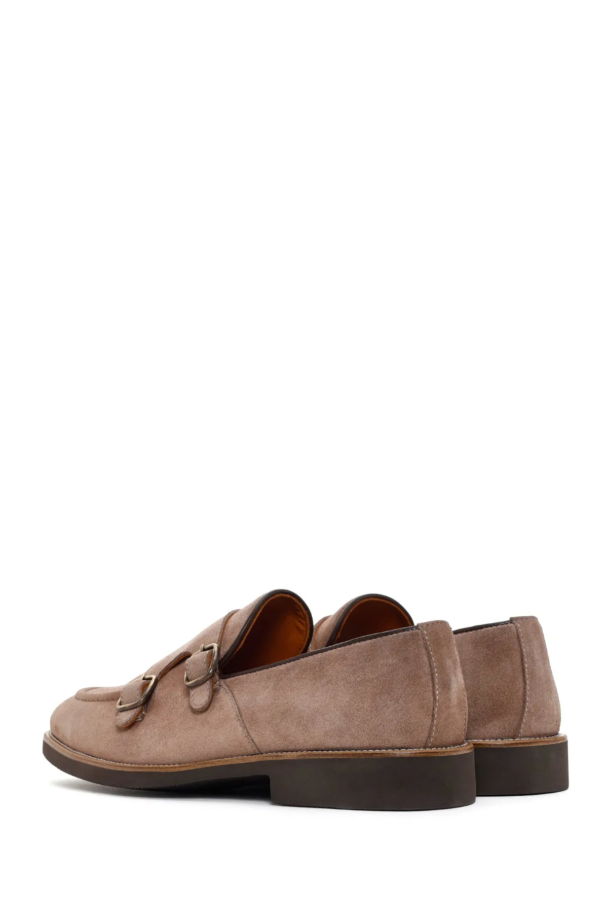 Erkek Vizon Süet Deri Casual Loafer