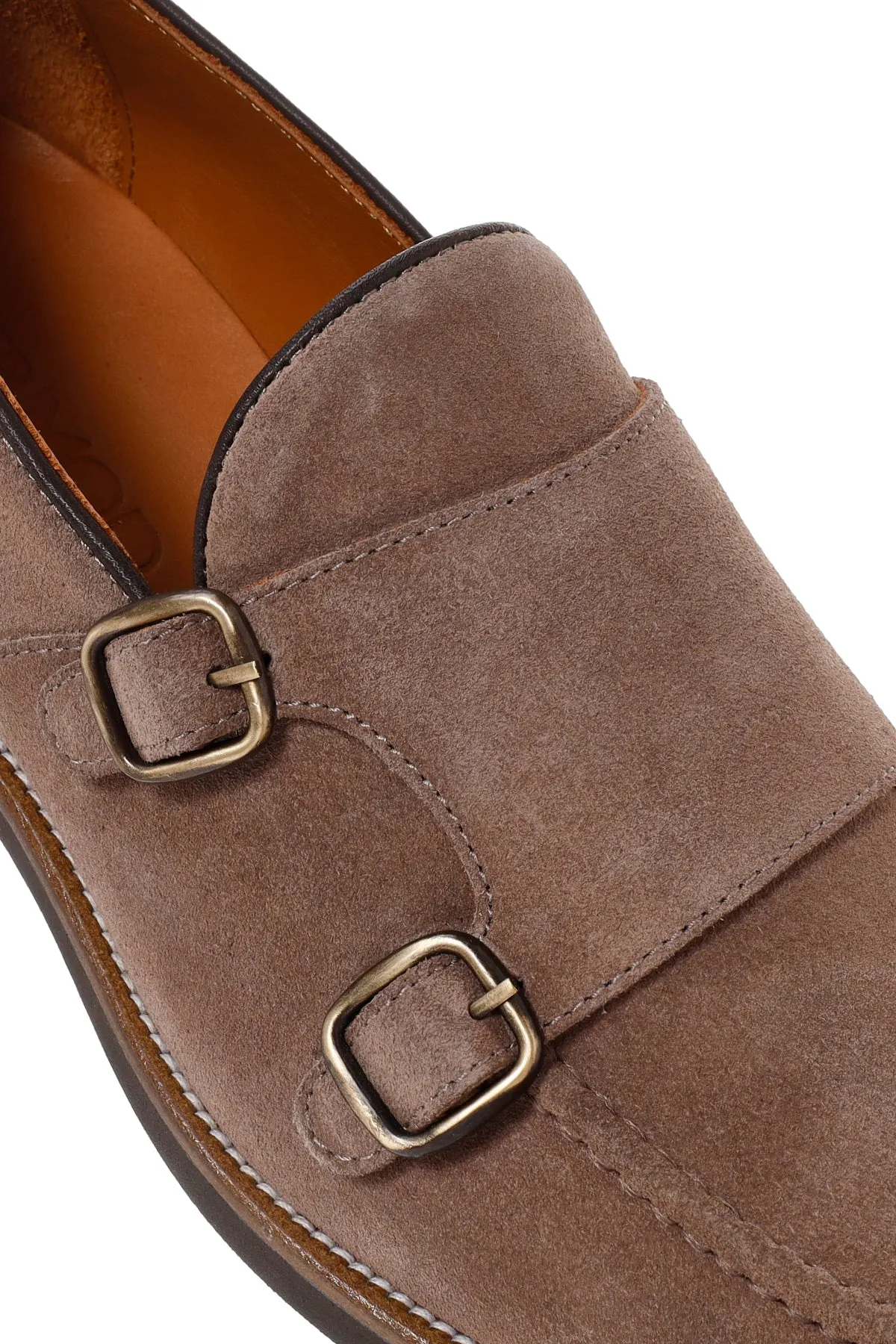 Erkek Vizon Süet Deri Casual Loafer