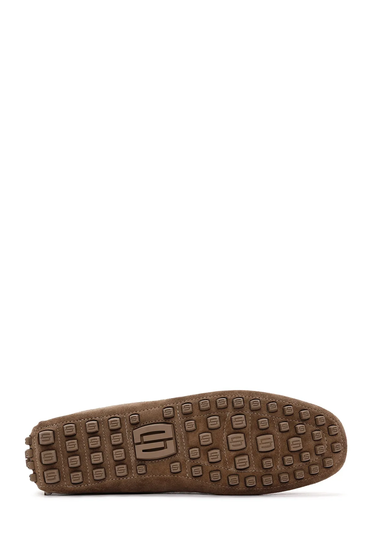 Erkek Vizon Süet Deri Casual Loafer