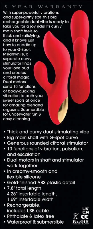 Eve's Big and Curvy G - Red