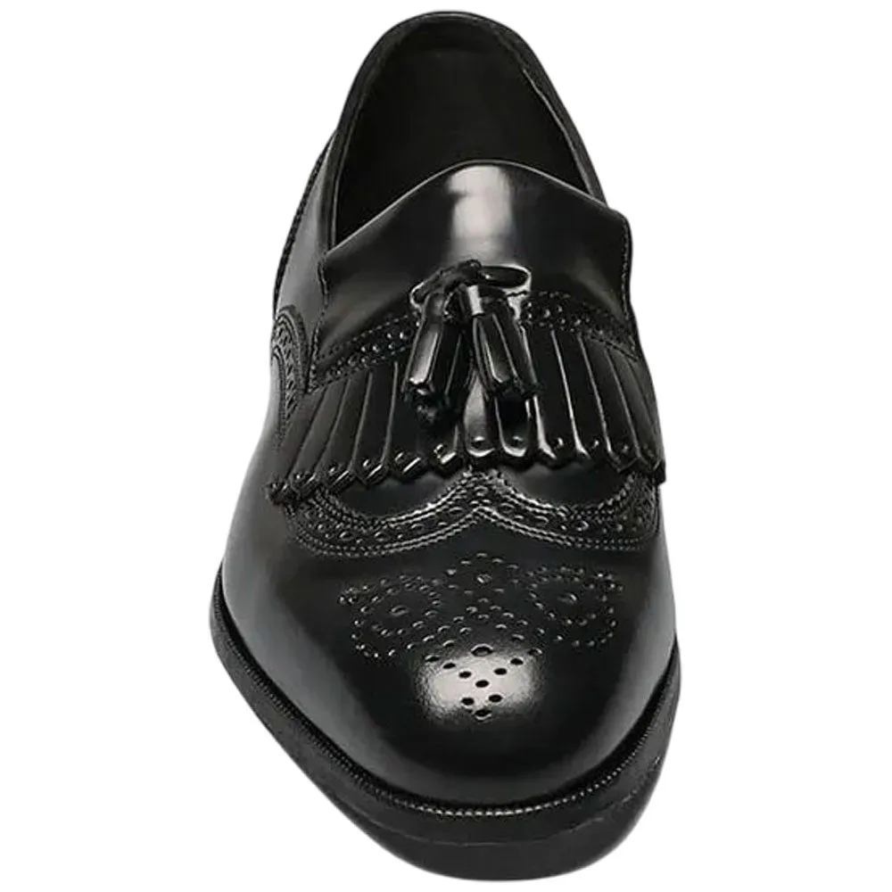 Florsheim Lexington Black Wingtip Loafer