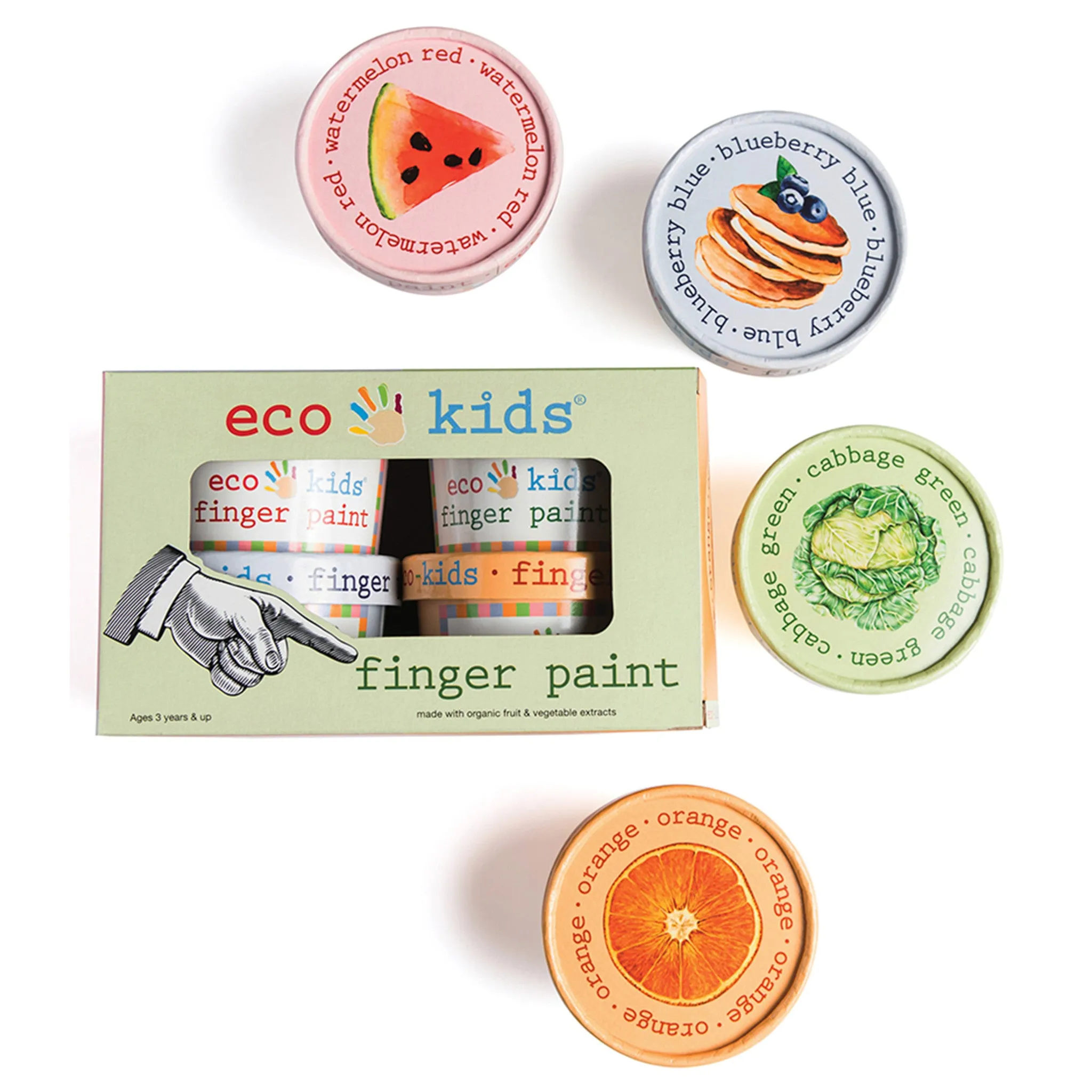 Food Safe Children's Finger Paints