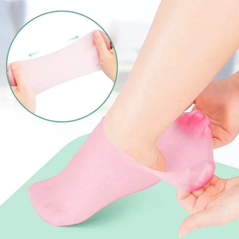 Foot Spa Pedicure Silicone Socks (1 1 PAIR FREE TODAY!)