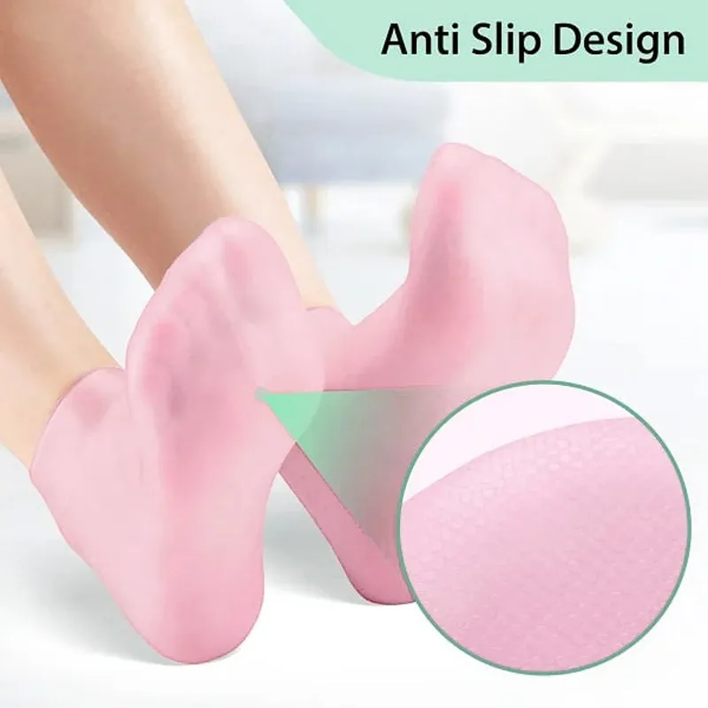 Foot Spa Pedicure Silicone Socks (1 1 PAIR FREE TODAY!)
