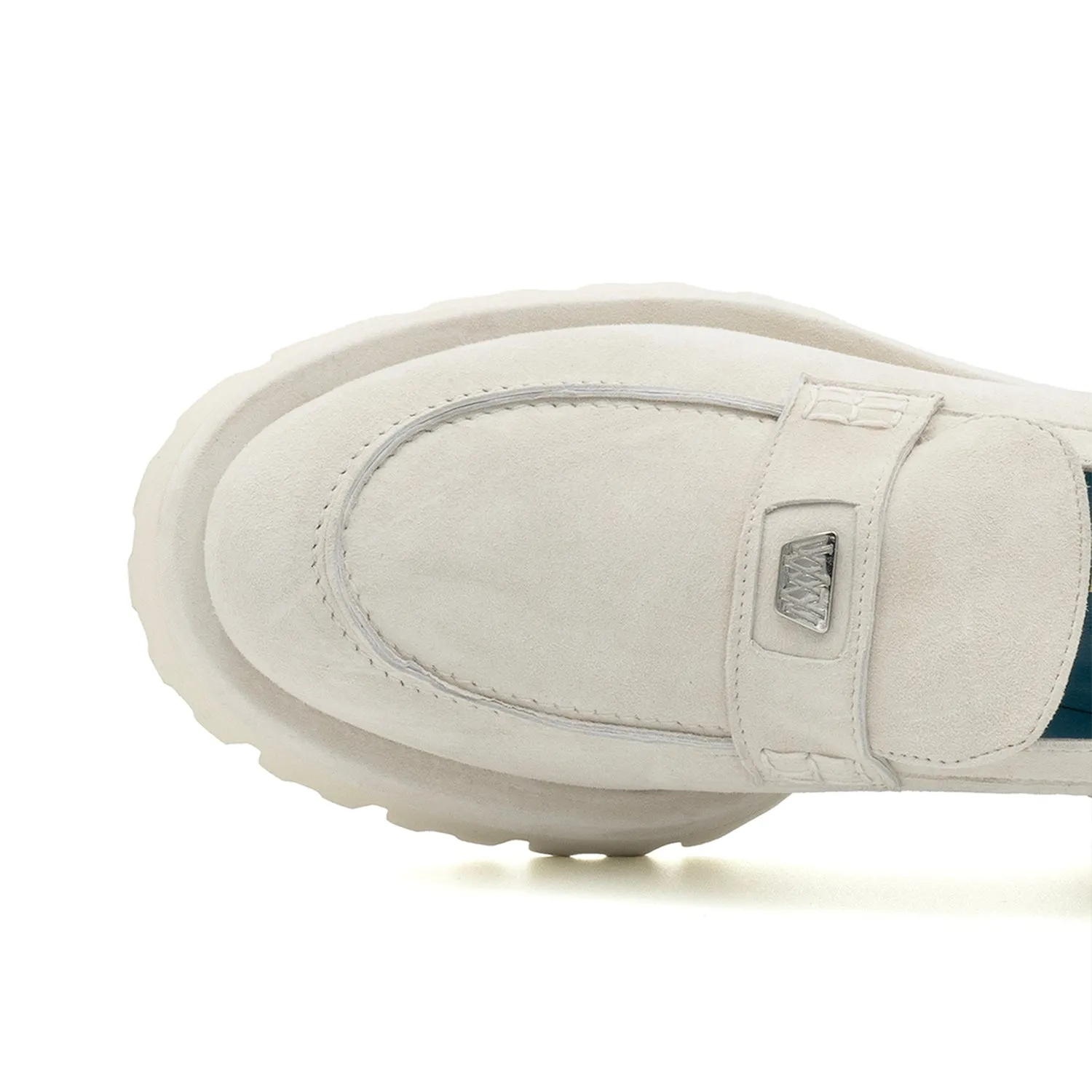Francesca Loafer Ivory Cashmer