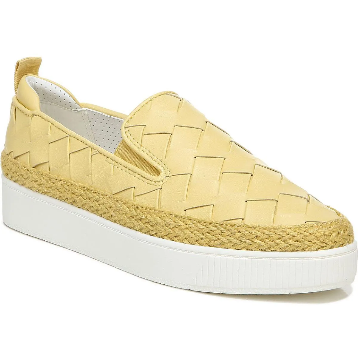 Franco Sarto Womens Homer 3 Woven Espadrille Casual and Fashion Sneakers
