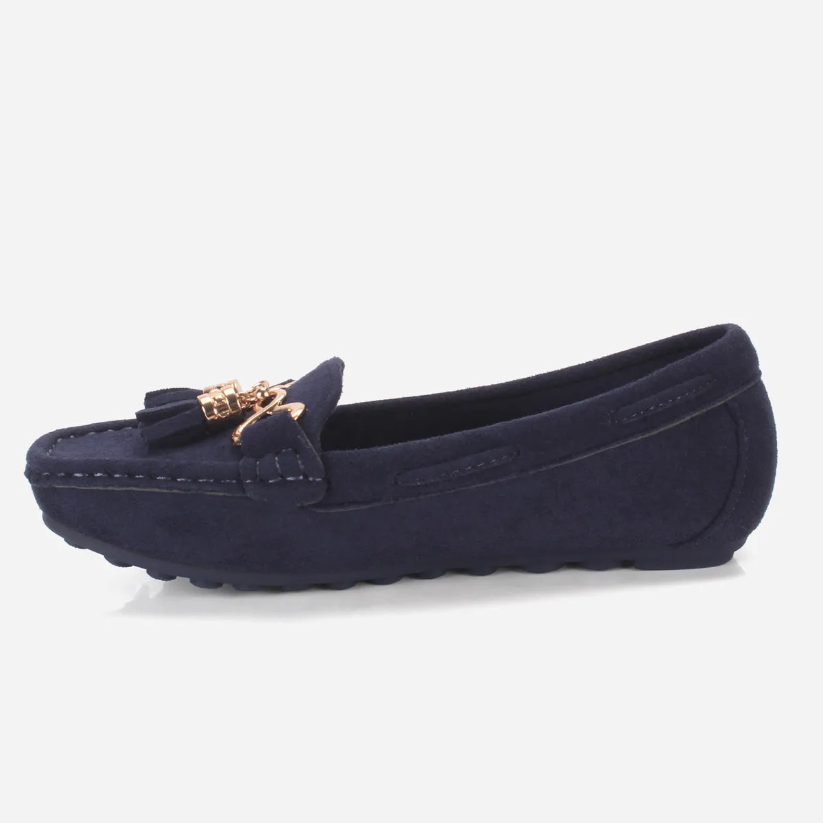Girls "DOMINI" Bit Detailing Casual Moccasins