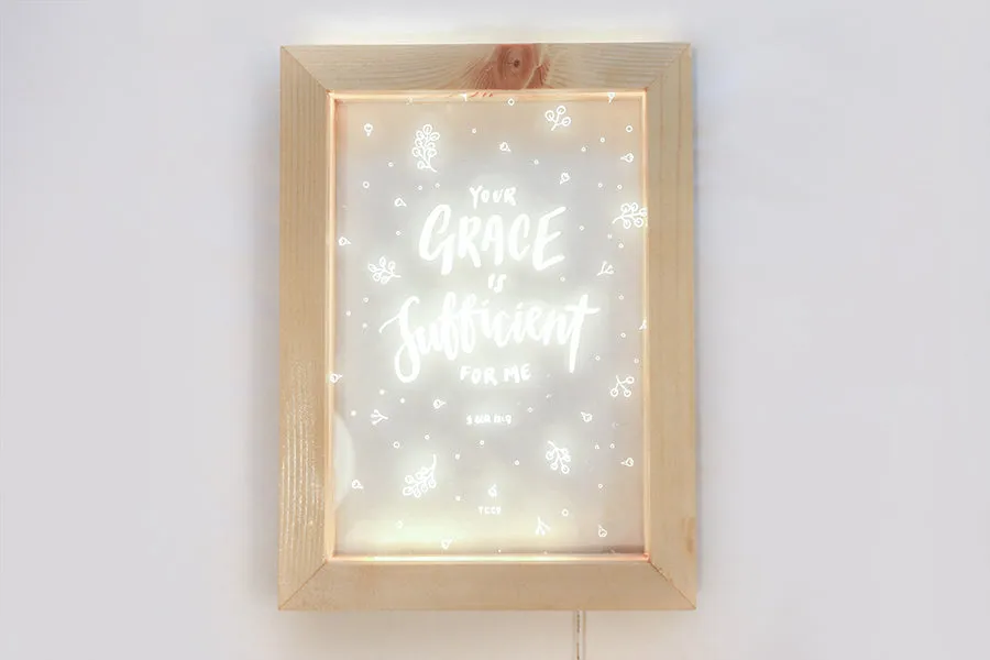 Greatly Blessed Highly Favored Deeply Loved {Night Light}
