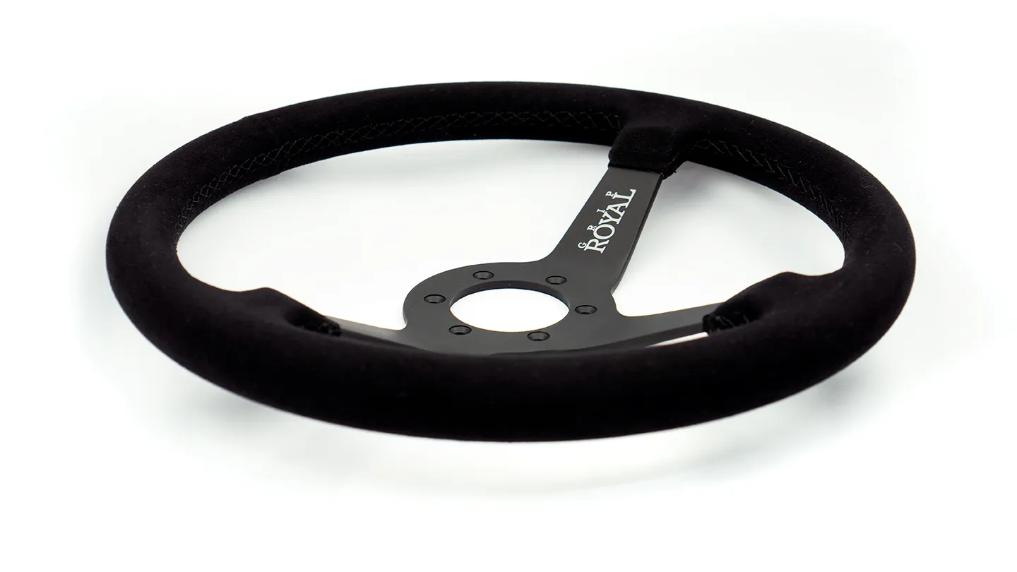 Grip Royal Steering Wheel - Suede Brute (Official Collab)