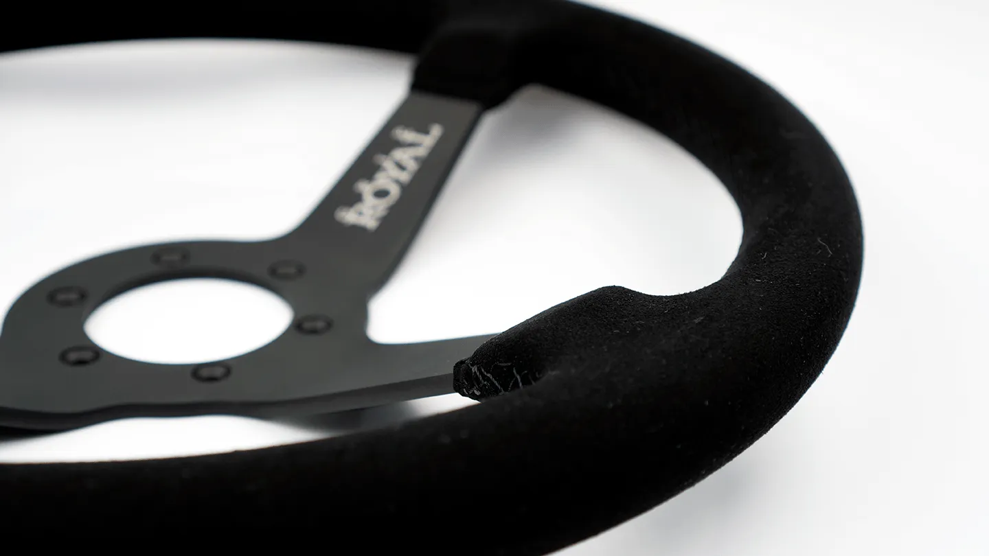 Grip Royal Steering Wheel - Suede Brute (Official Collab)