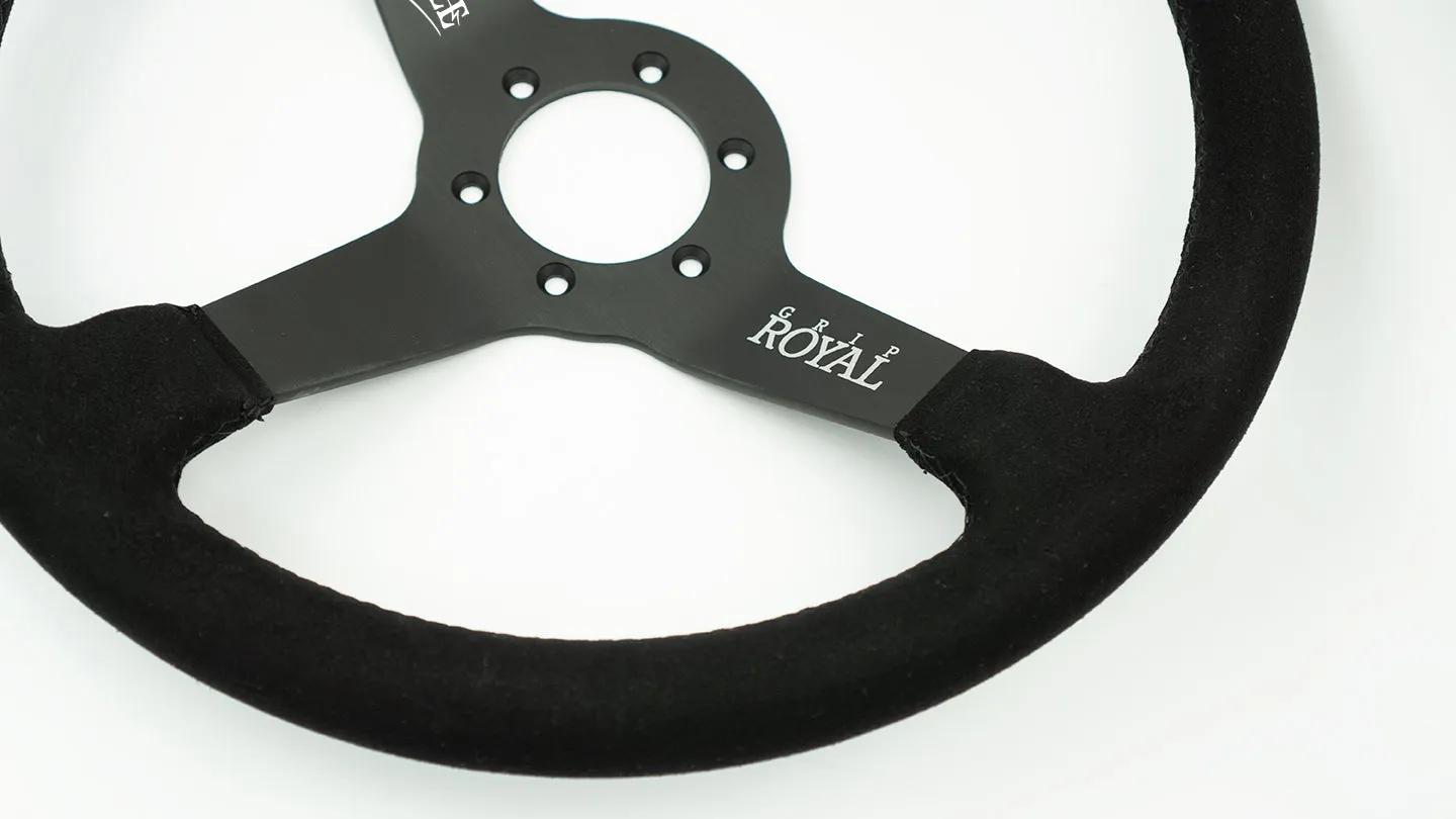 Grip Royal Steering Wheel - Suede Brute (Official Collab)