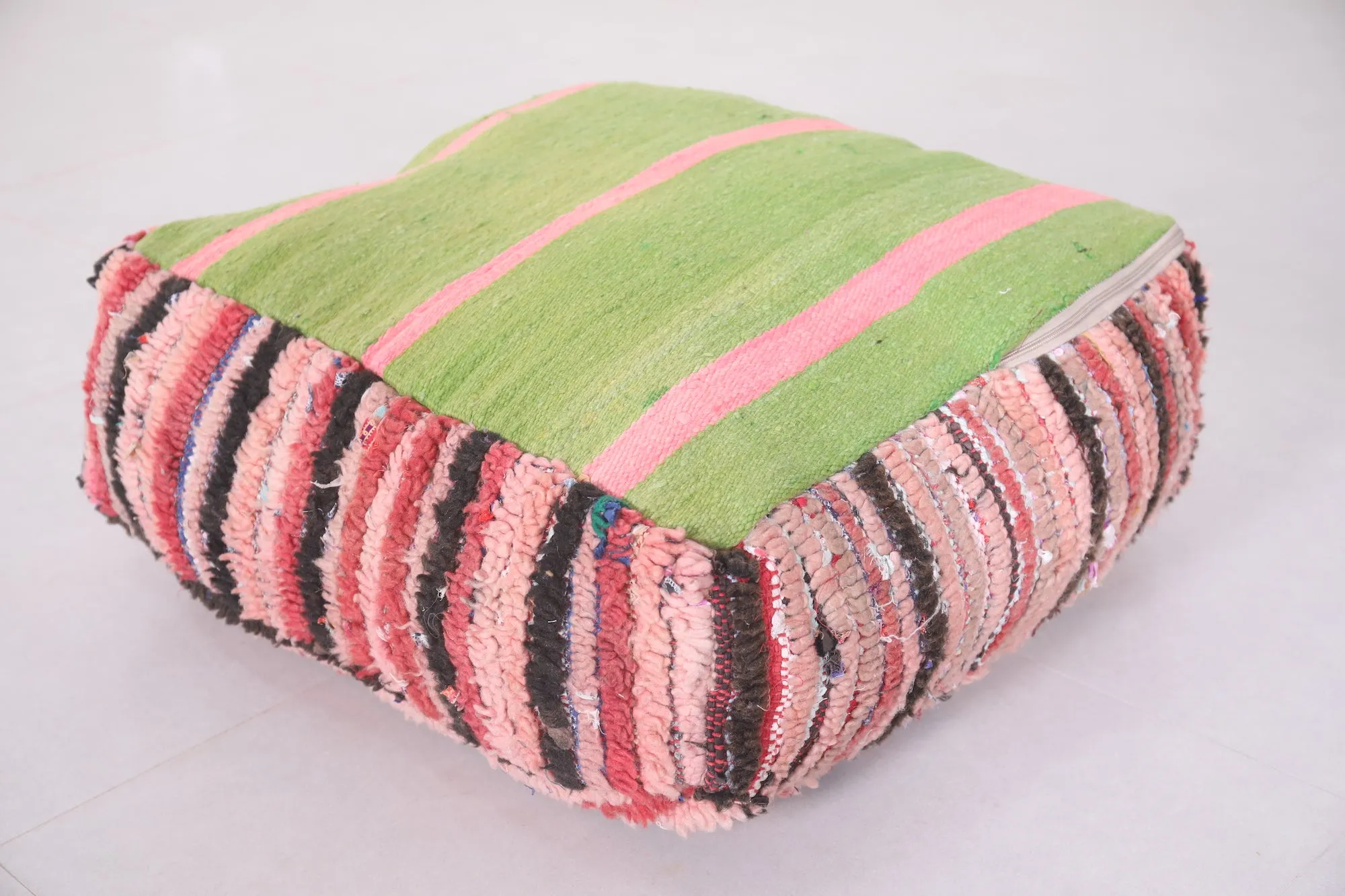 Hand Woven berber Moroccan Ottoman Pillow