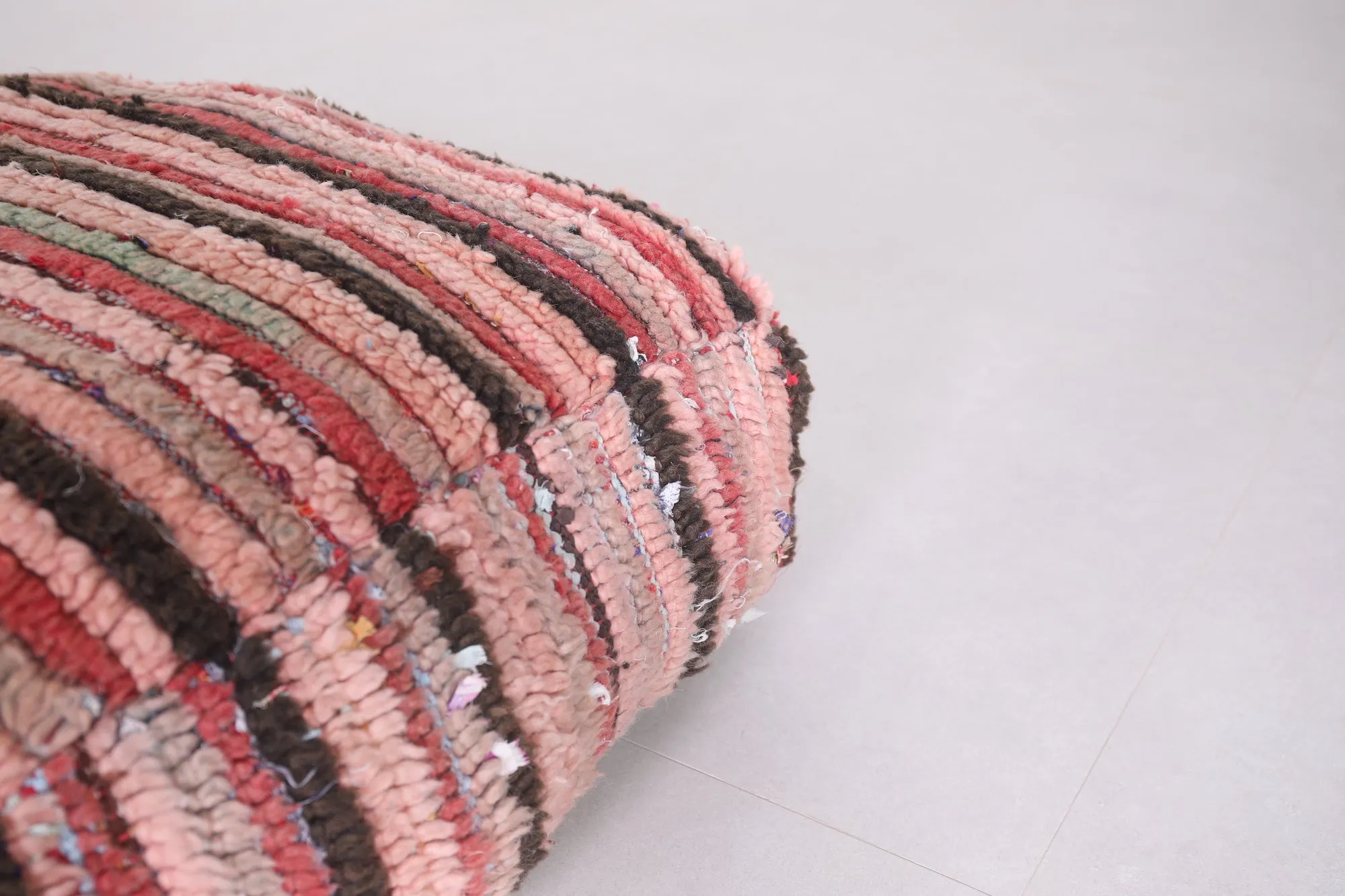 Hand Woven berber Moroccan Ottoman Pillow