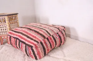 Hand Woven berber Moroccan Ottoman Pillow