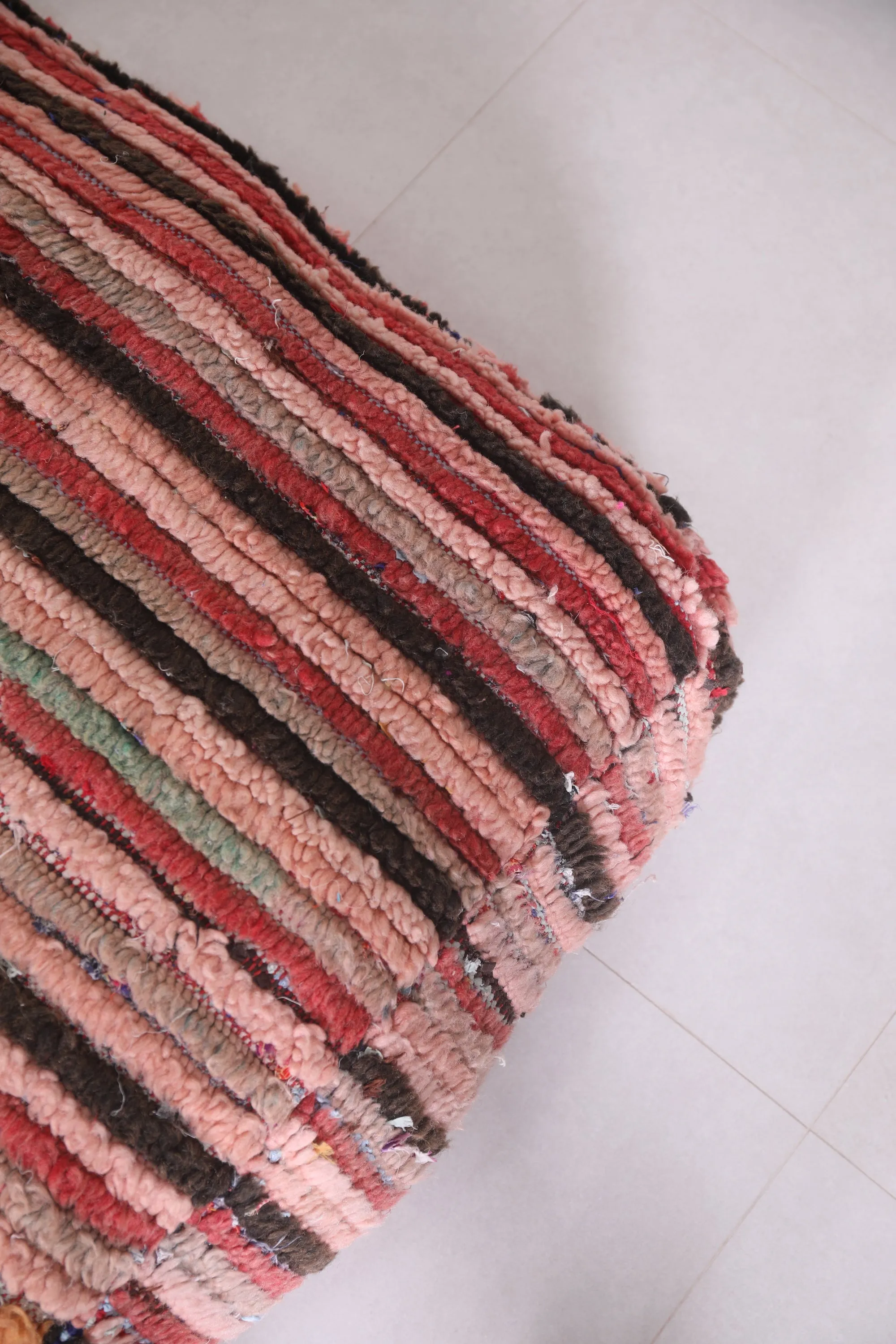 Hand Woven berber Moroccan Ottoman Pillow