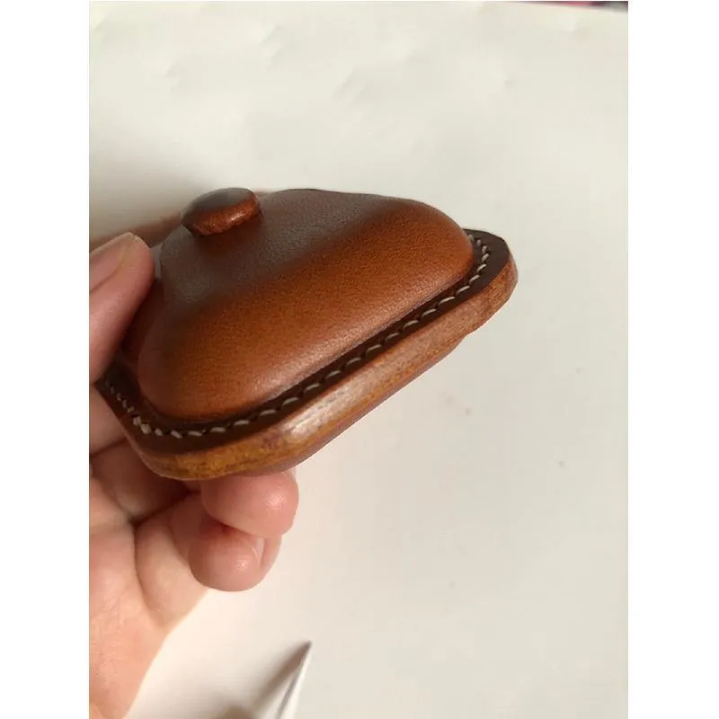 Handmade Brown Leather AirPods 1,2 Case Leather AirPods Case 1,2 Airpod Case Cover