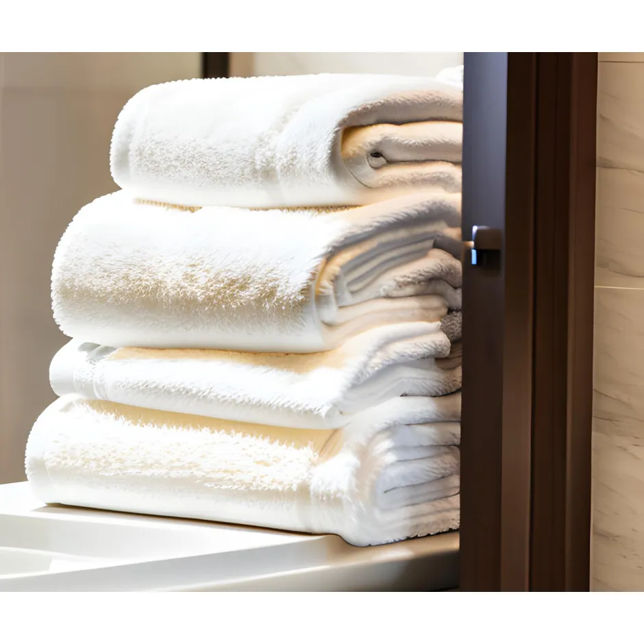 Hotel Royal Living Supima Bath Sheet - White