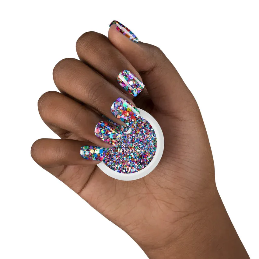 I Need Attention Glitter Gel
