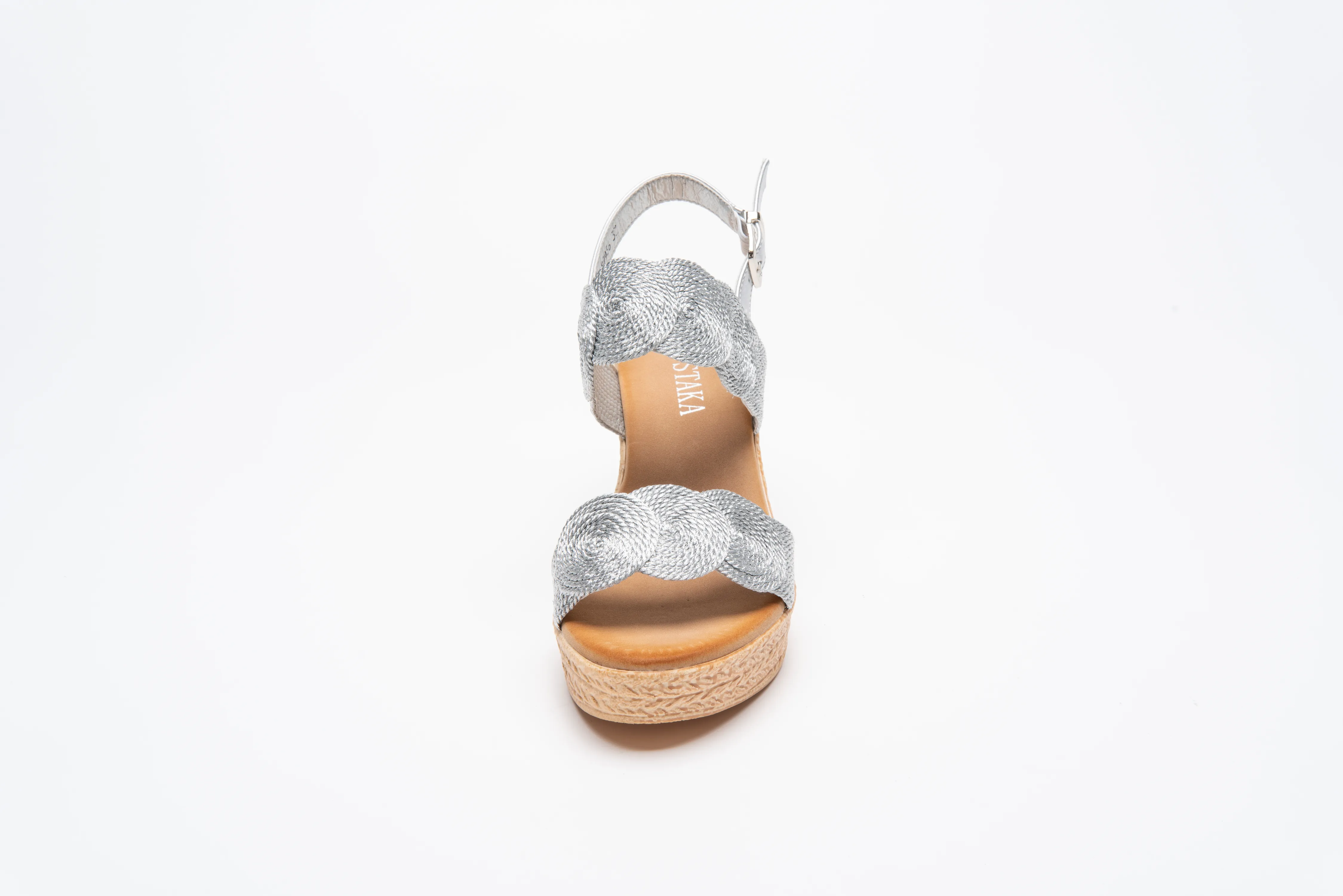 IVACHY Womens Sandal Ladies Wedge Woven Braided Block Heels Summer Espadrille Platform A89936