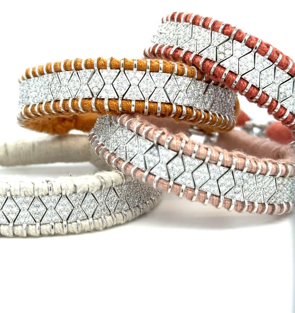 Janeiro Diamond & Nude Bracelet