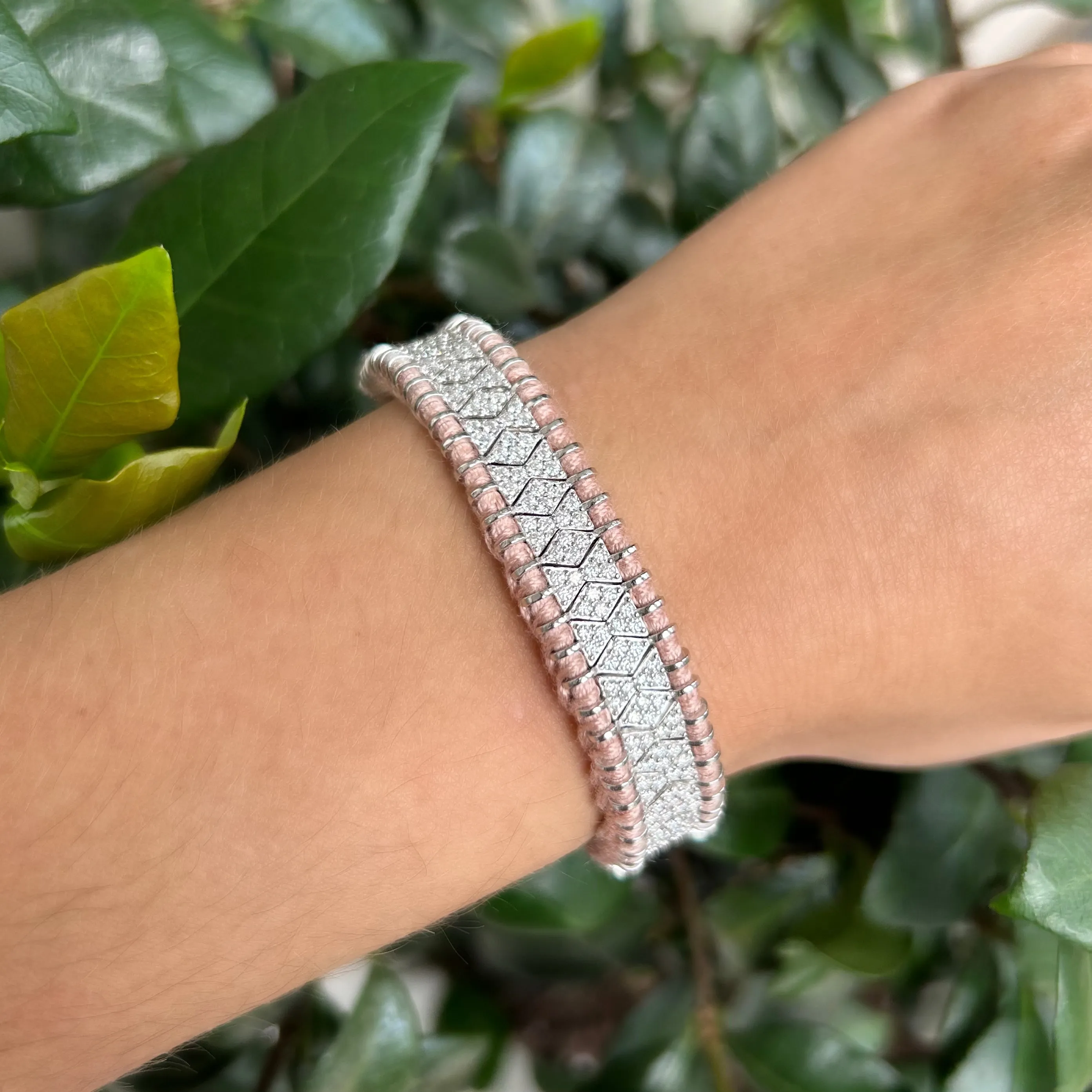 Janeiro Diamond & Nude Bracelet