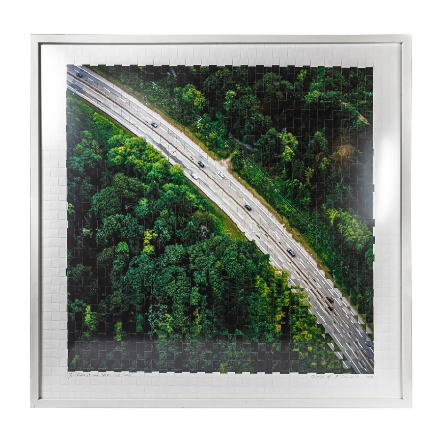 Jock McDonald - Road and Trees - Woven