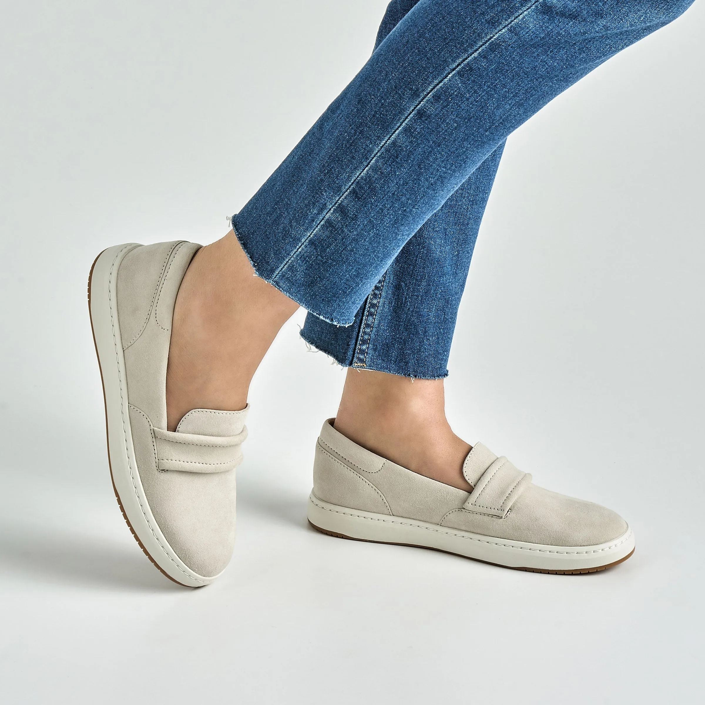 Josephine Taupe Suede