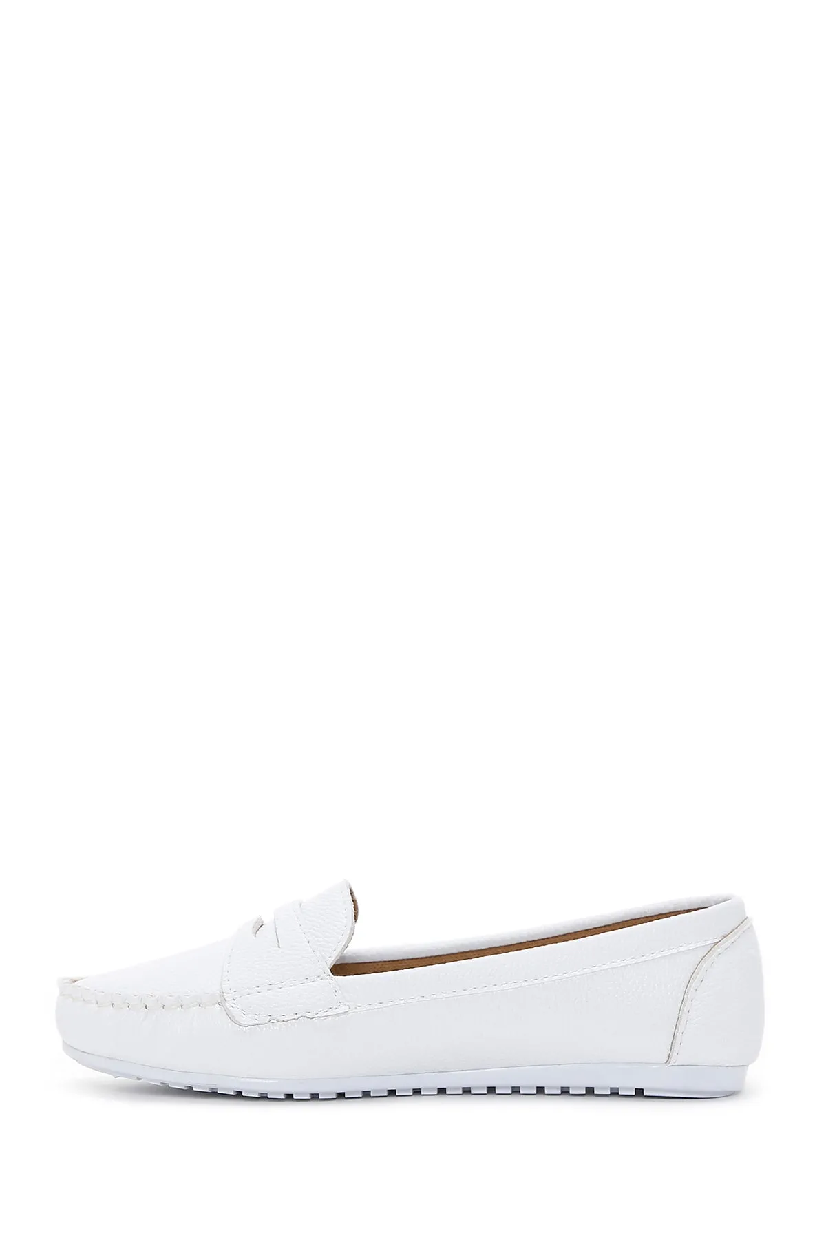Kadın Beyaz Loafer