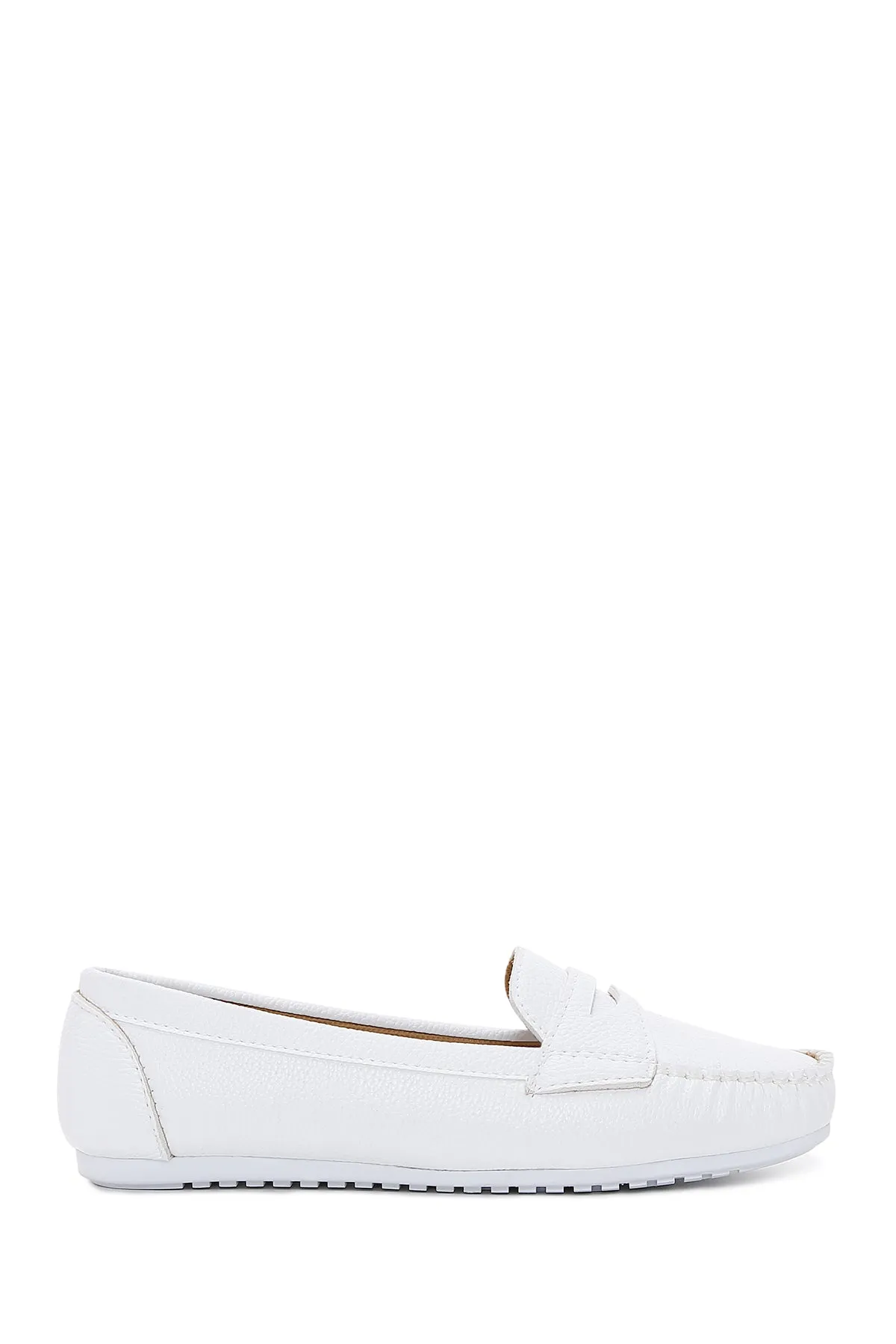 Kadın Beyaz Loafer