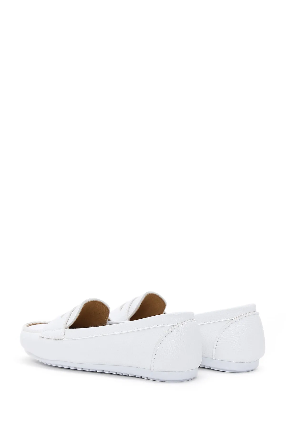 Kadın Beyaz Loafer