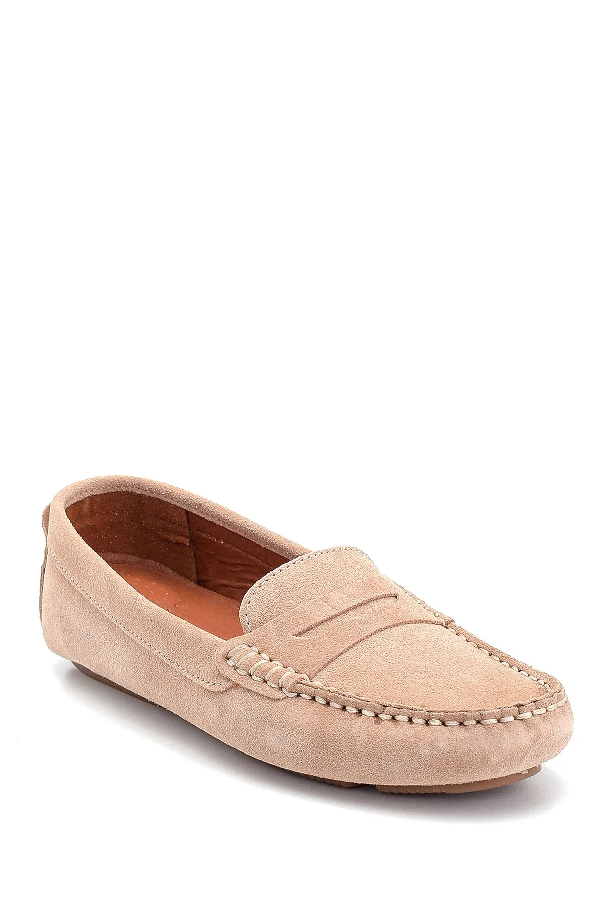 Kadın Süet Deri Loafer