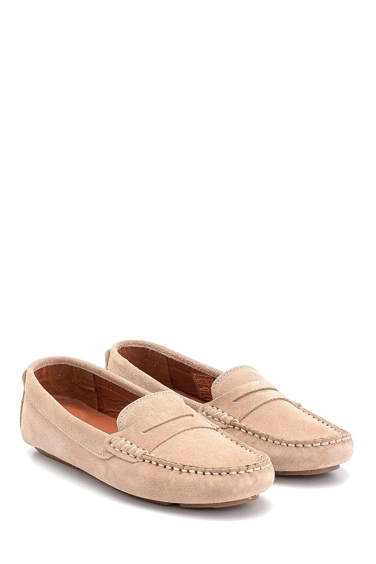 Kadın Süet Deri Loafer