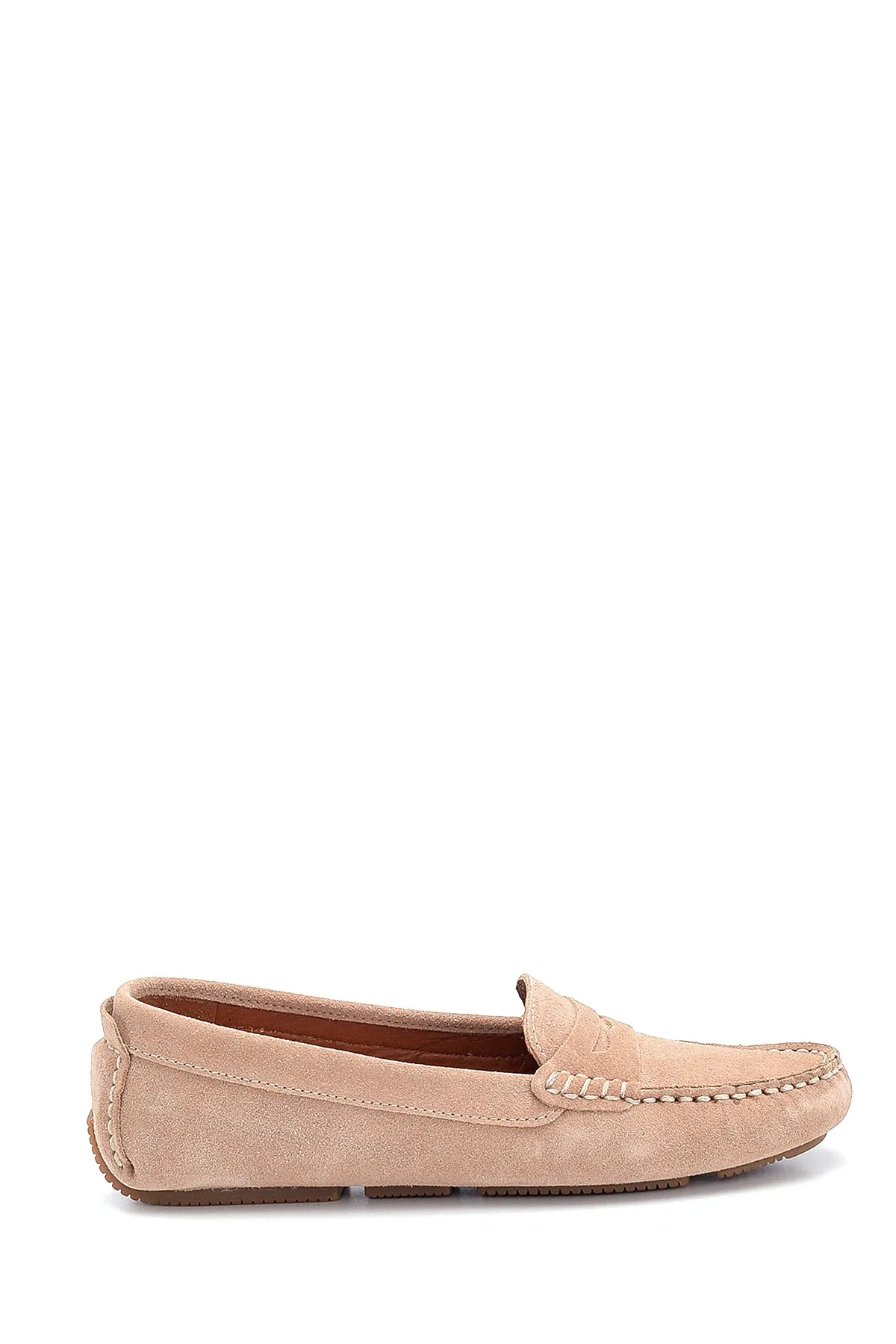 Kadın Süet Deri Loafer