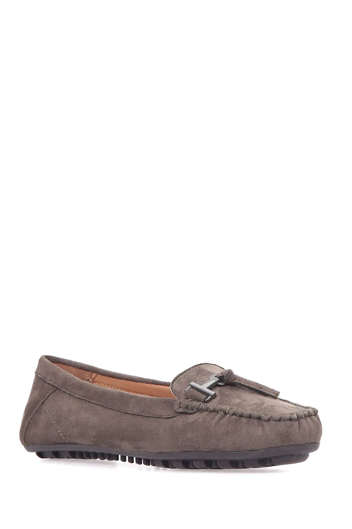 Kadın Süet Loafer