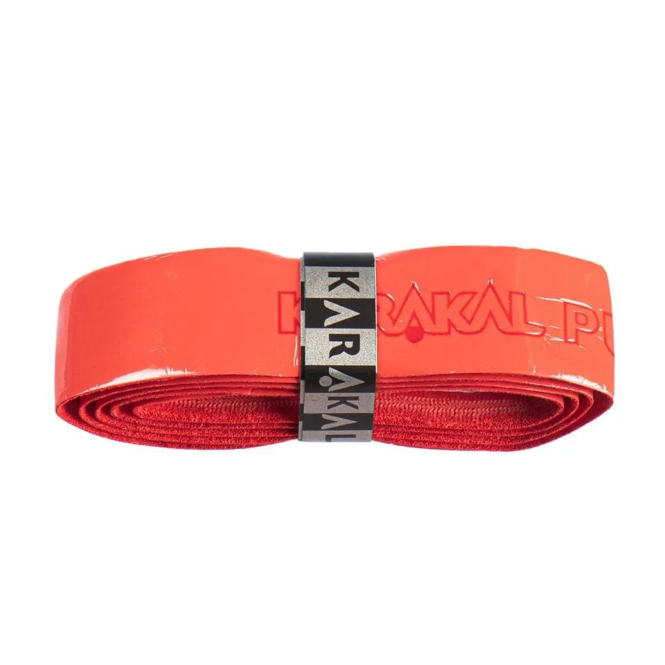 Karakal PU Badminton Super Grip Single (Red)