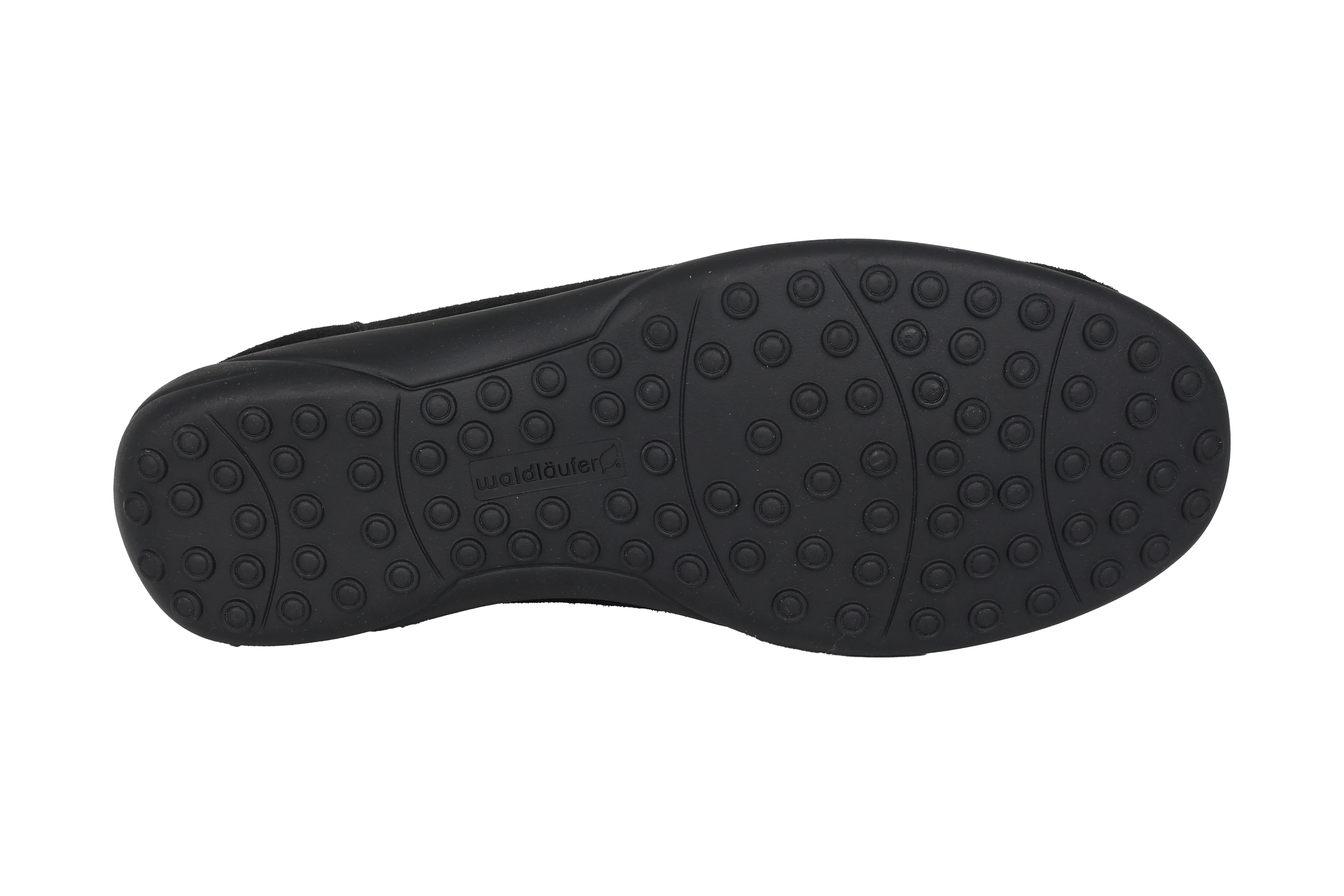 'Kläre' women's wide fit (H) moccassin - black