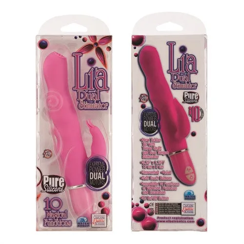 Lia Dual Stimulator - Pink