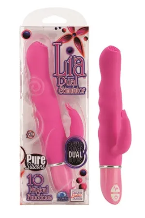 Lia Dual Stimulator - Pink