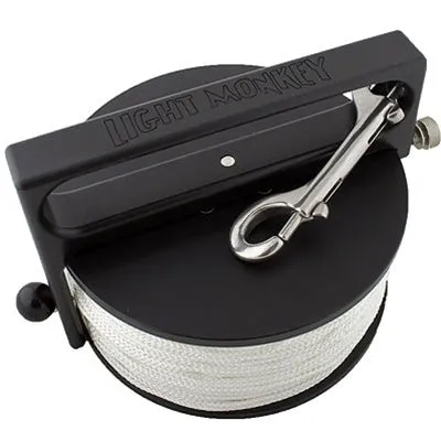 Light Monkey 800' Primary Reel with #24 Line and 4.625" SS Clip