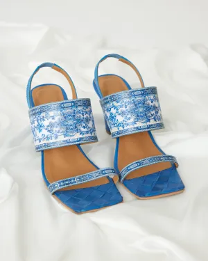 Love in Portofino (Portofino) - Heels : Blue